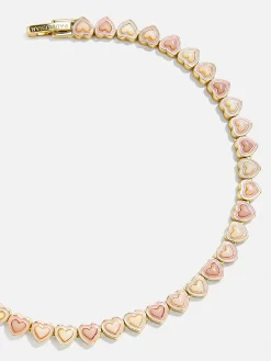 Kali Tennis Bracelet - Pink