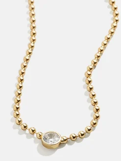 Kaycee Necklace - Gold/Pavé