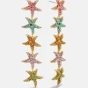 Kiana Starfish Earrings - Multi