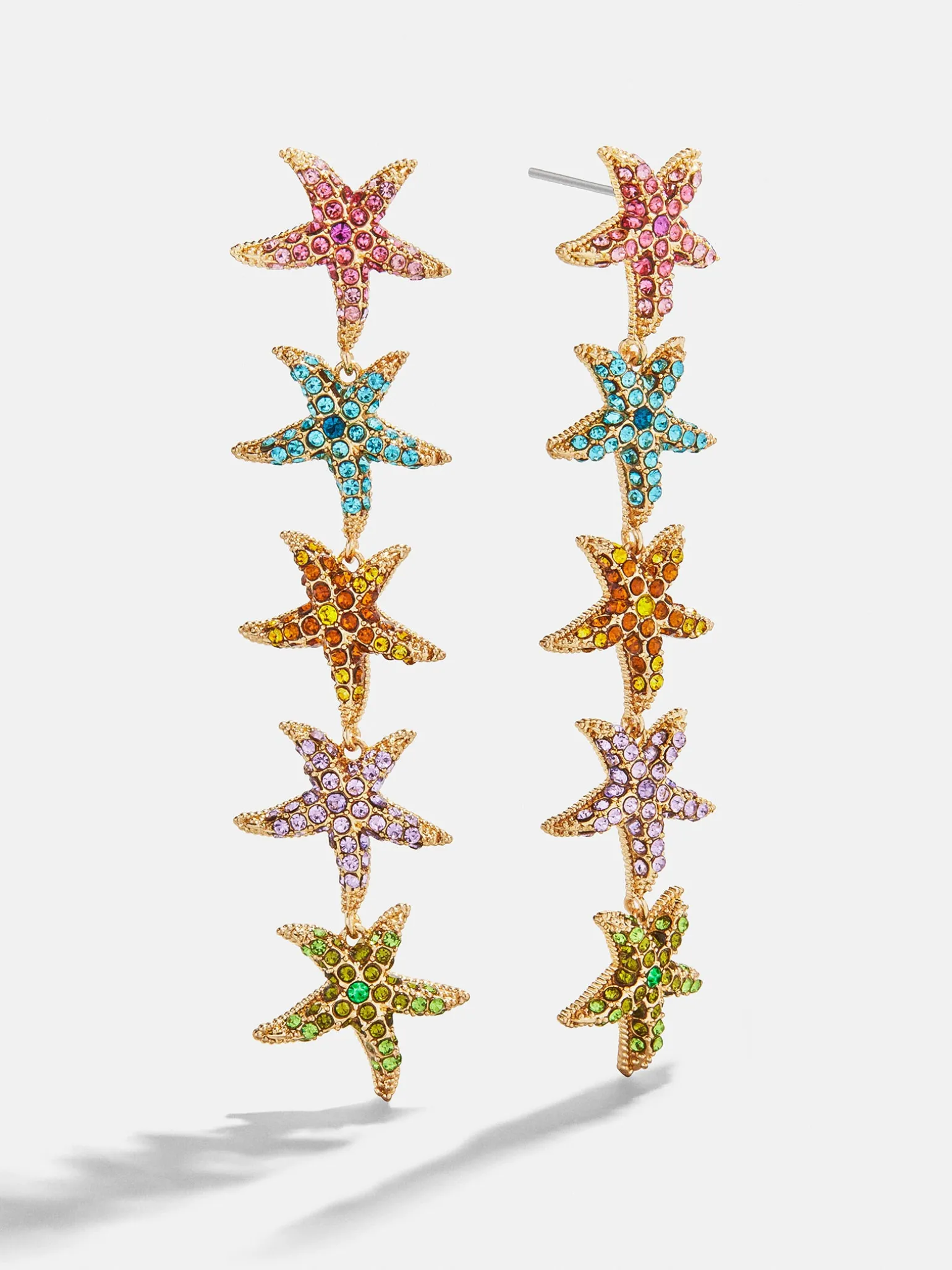 Kiana Starfish Earrings - Multi
