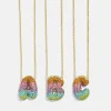 Kids' Bubble Initial Necklace - Multi