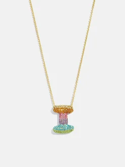 Kids' Bubble Initial Necklace - Multi