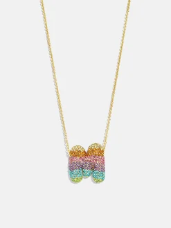 Kids' Bubble Initial Necklace - Multi