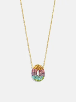 Kids' Bubble Initial Necklace - Multi