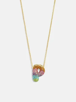 Kids' Bubble Initial Necklace - Multi