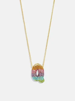 Kids' Bubble Initial Necklace - Multi