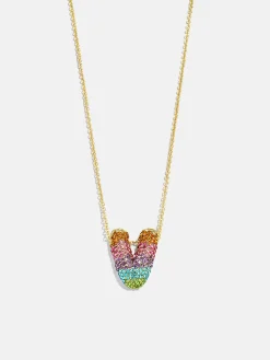 Kids' Bubble Initial Necklace - Multi