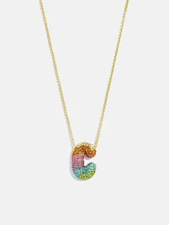 Kids' Bubble Initial Necklace - Multi