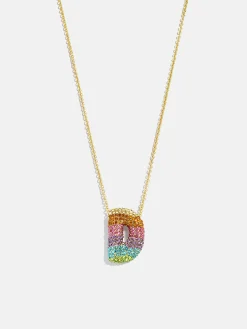 Kids' Bubble Initial Necklace - Multi