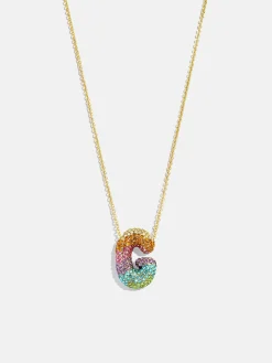 Kids' Bubble Initial Necklace - Multi