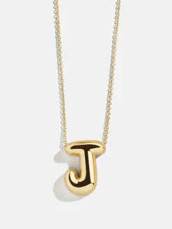 Kids' Bubble Initial Necklace - Gold