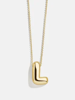 Kids' Bubble Initial Necklace - Gold