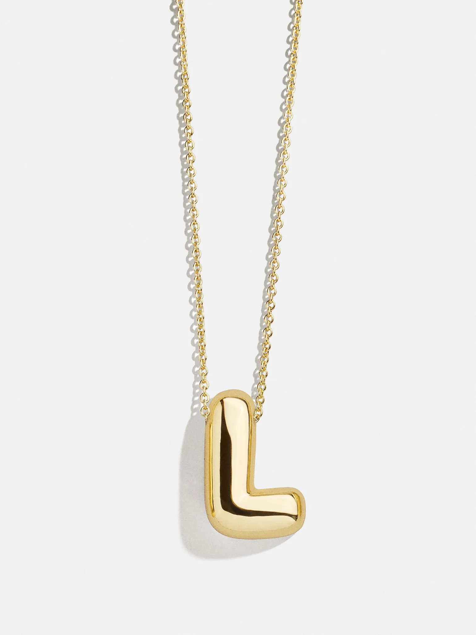 Kids' Bubble Initial Necklace - Gold