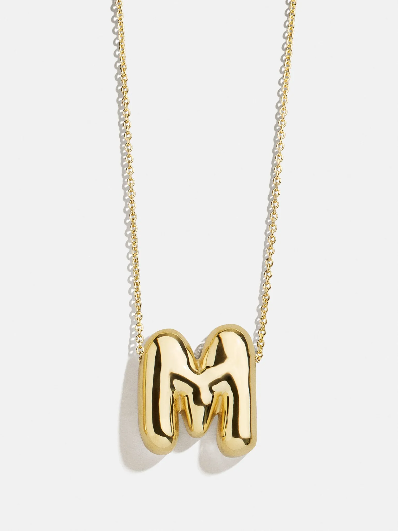 Kids' Bubble Initial Necklace - Gold