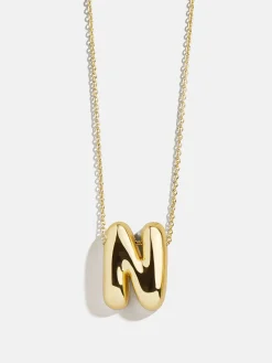 Kids' Bubble Initial Necklace - Gold