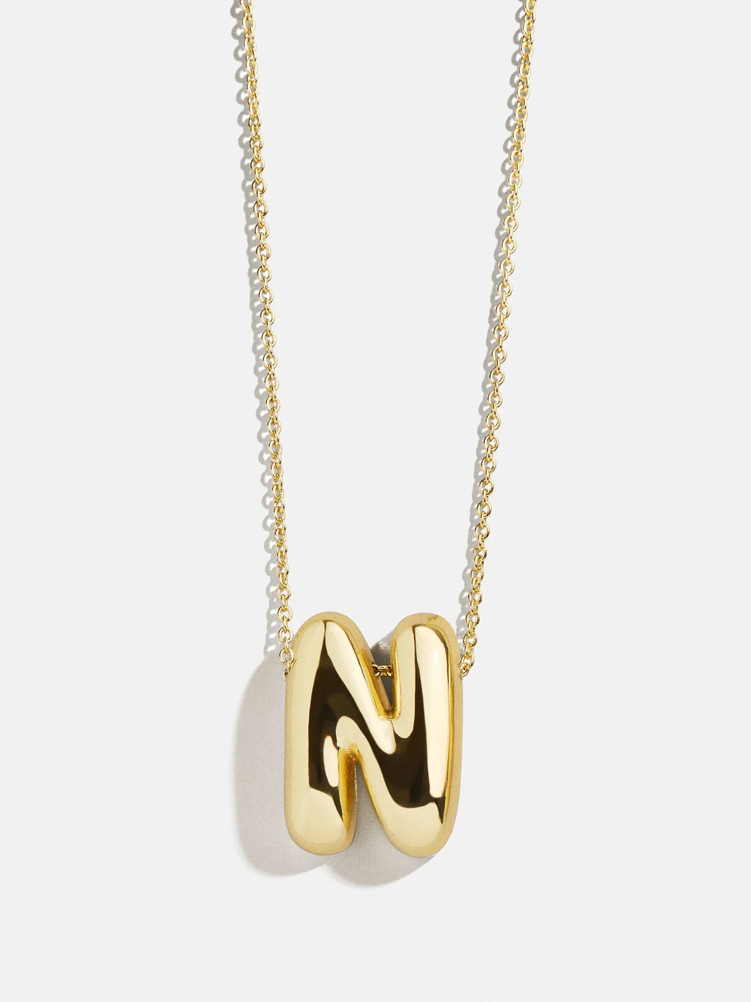 Kids' Bubble Initial Necklace - Gold