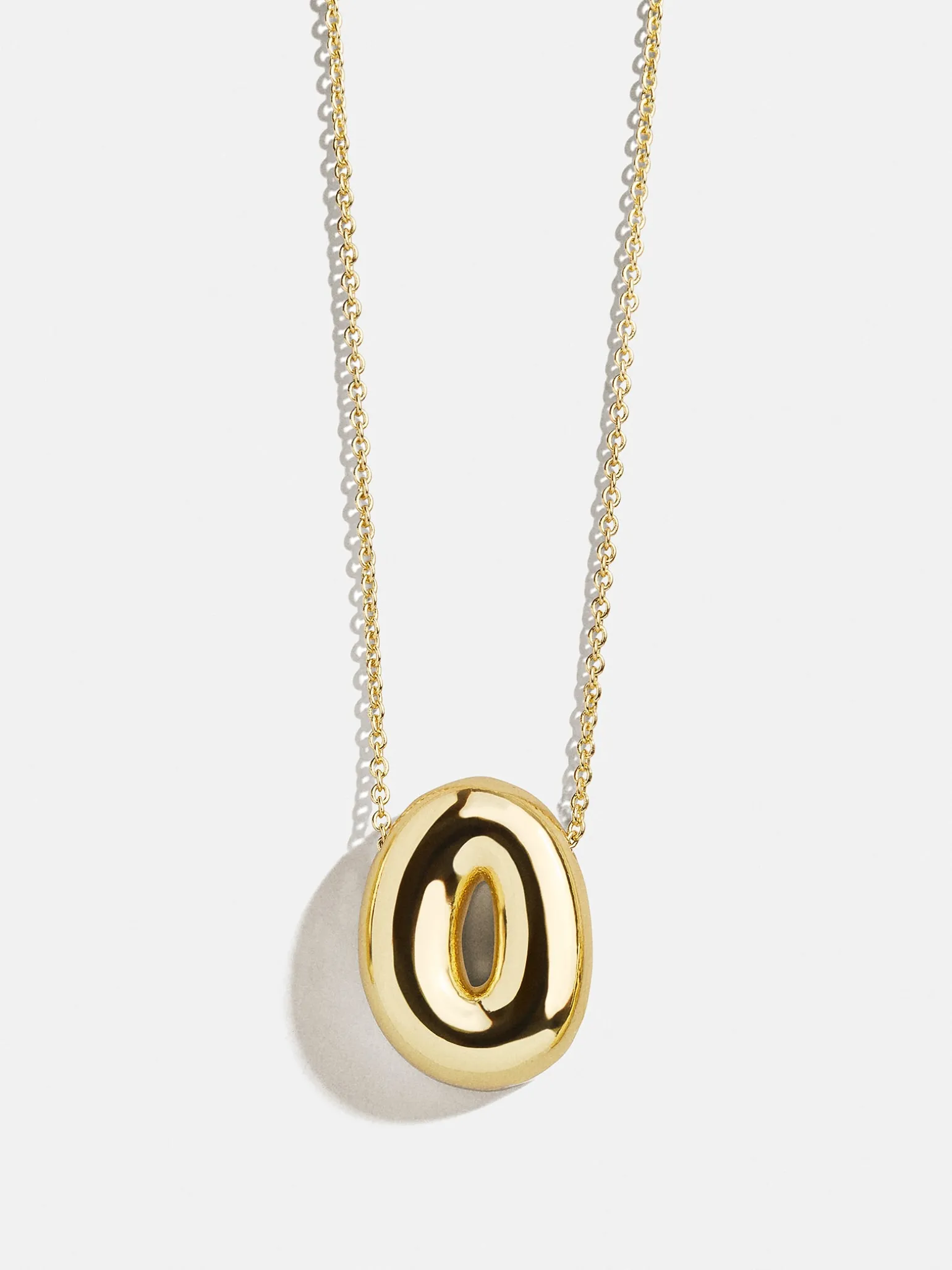 Kids' Bubble Initial Necklace - Gold