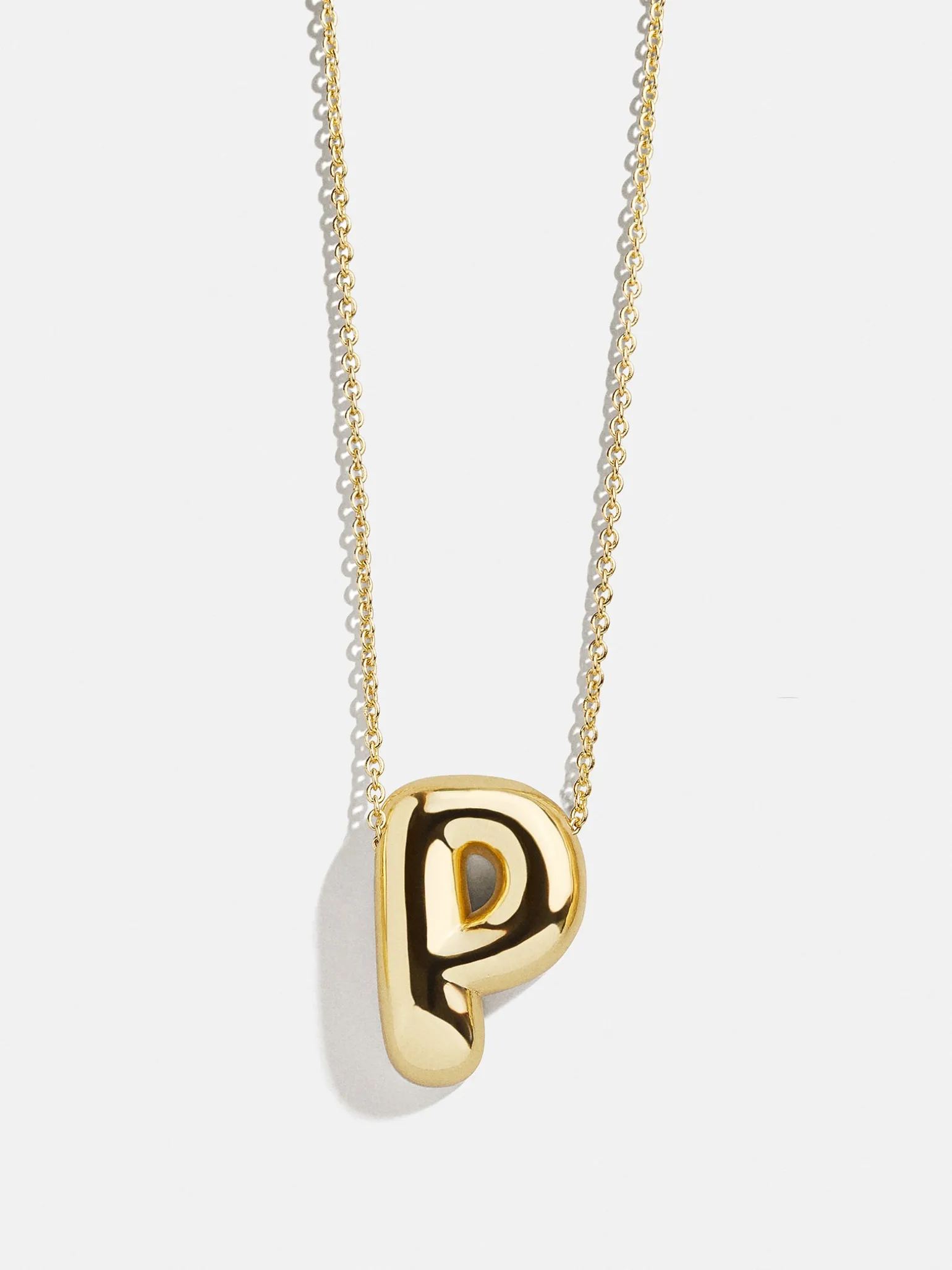 Kids' Bubble Initial Necklace - Gold