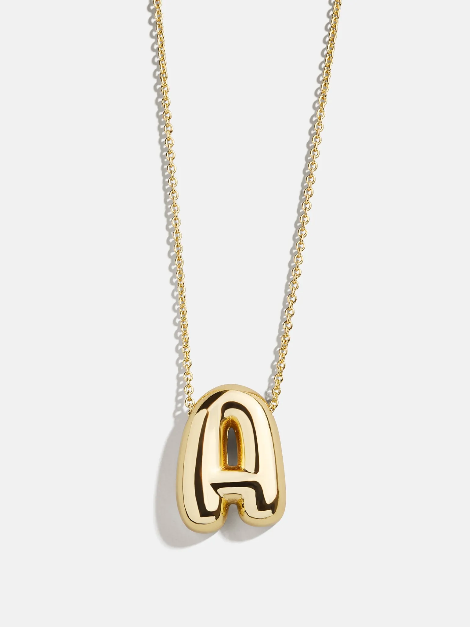Kids' Bubble Initial Necklace - Gold