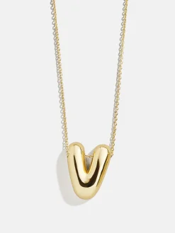 Kids' Bubble Initial Necklace - Gold