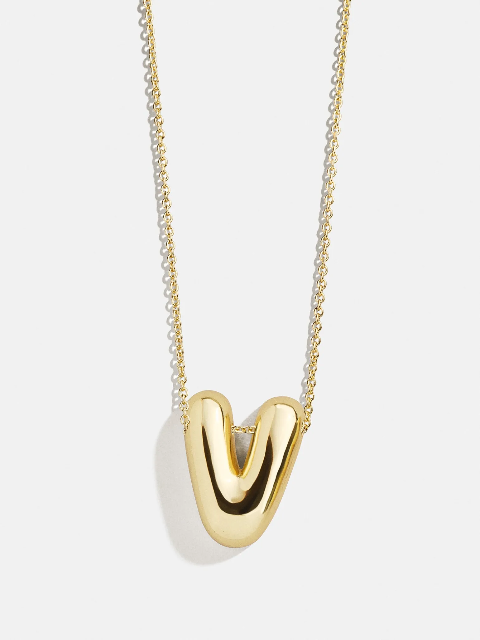 Kids' Bubble Initial Necklace - Gold