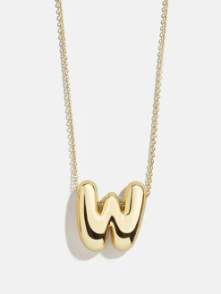 Kids' Bubble Initial Necklace - Gold