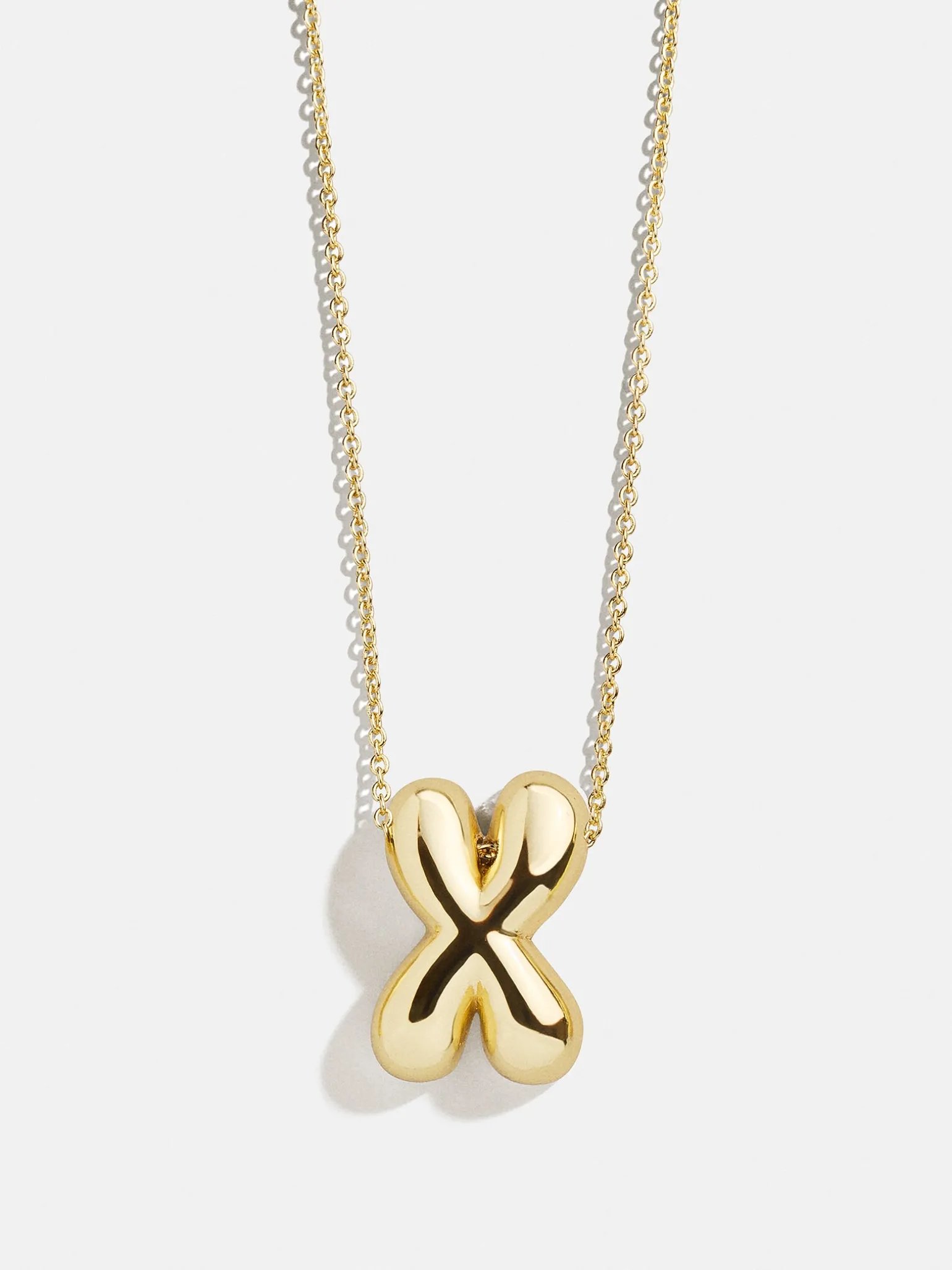 Kids' Bubble Initial Necklace - Gold