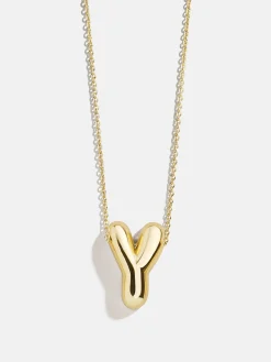 Kids' Bubble Initial Necklace - Gold