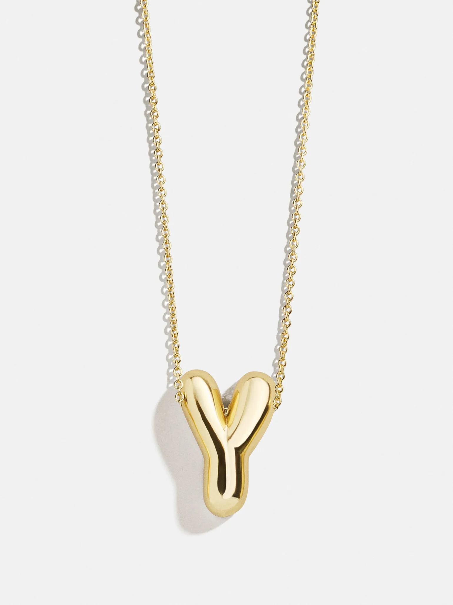 Kids' Bubble Initial Necklace - Gold