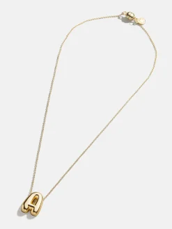 Kids' Bubble Initial Necklace - Gold
