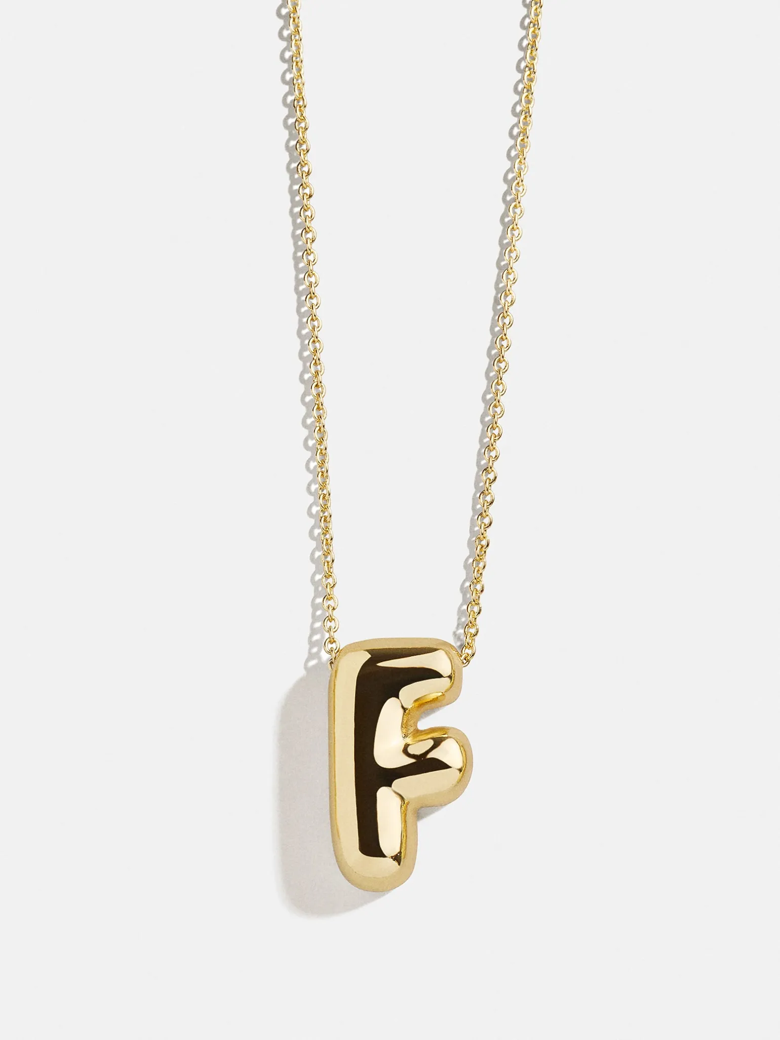 Kids' Bubble Initial Necklace - Gold