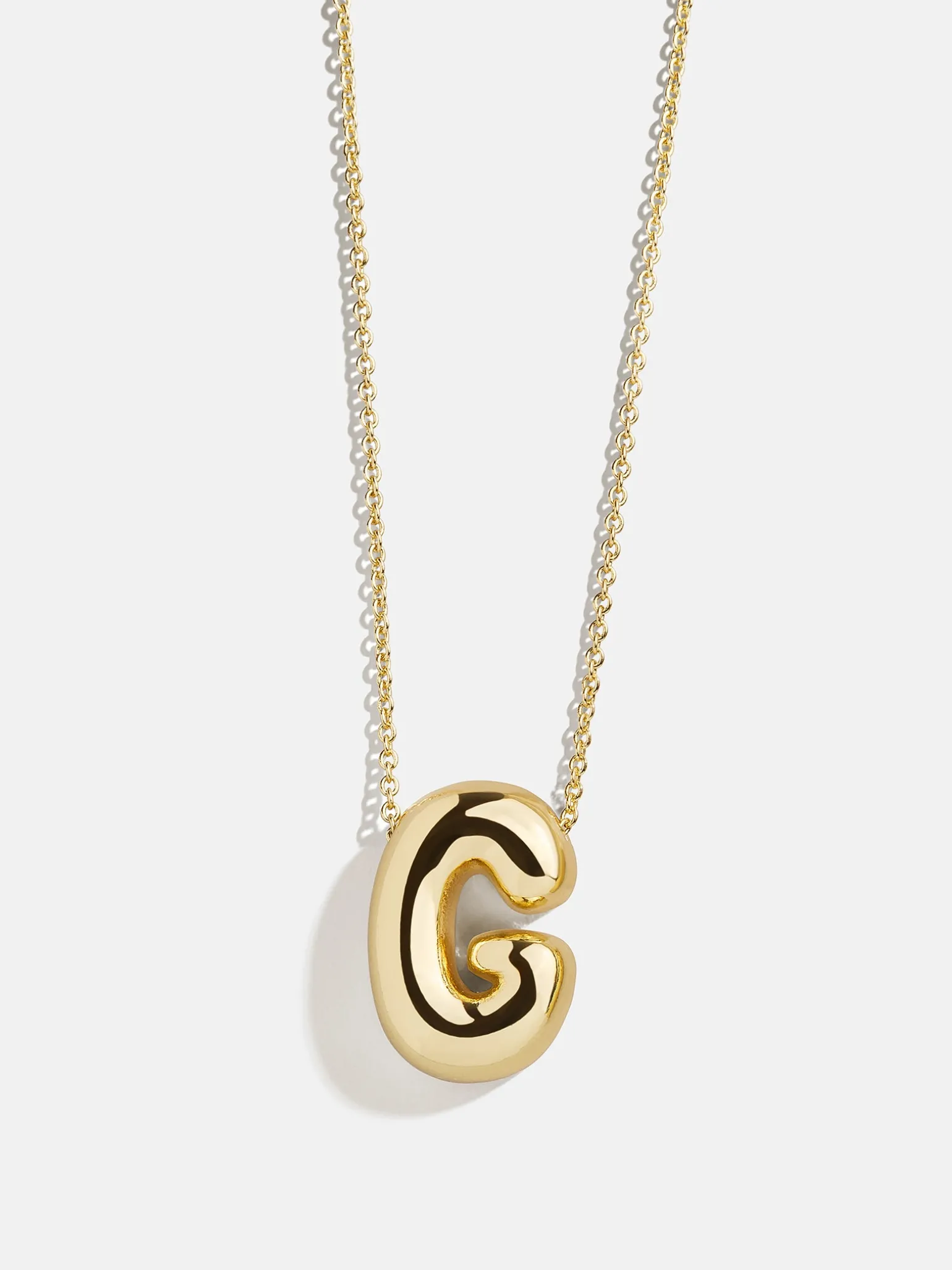 Kids' Bubble Initial Necklace - Gold