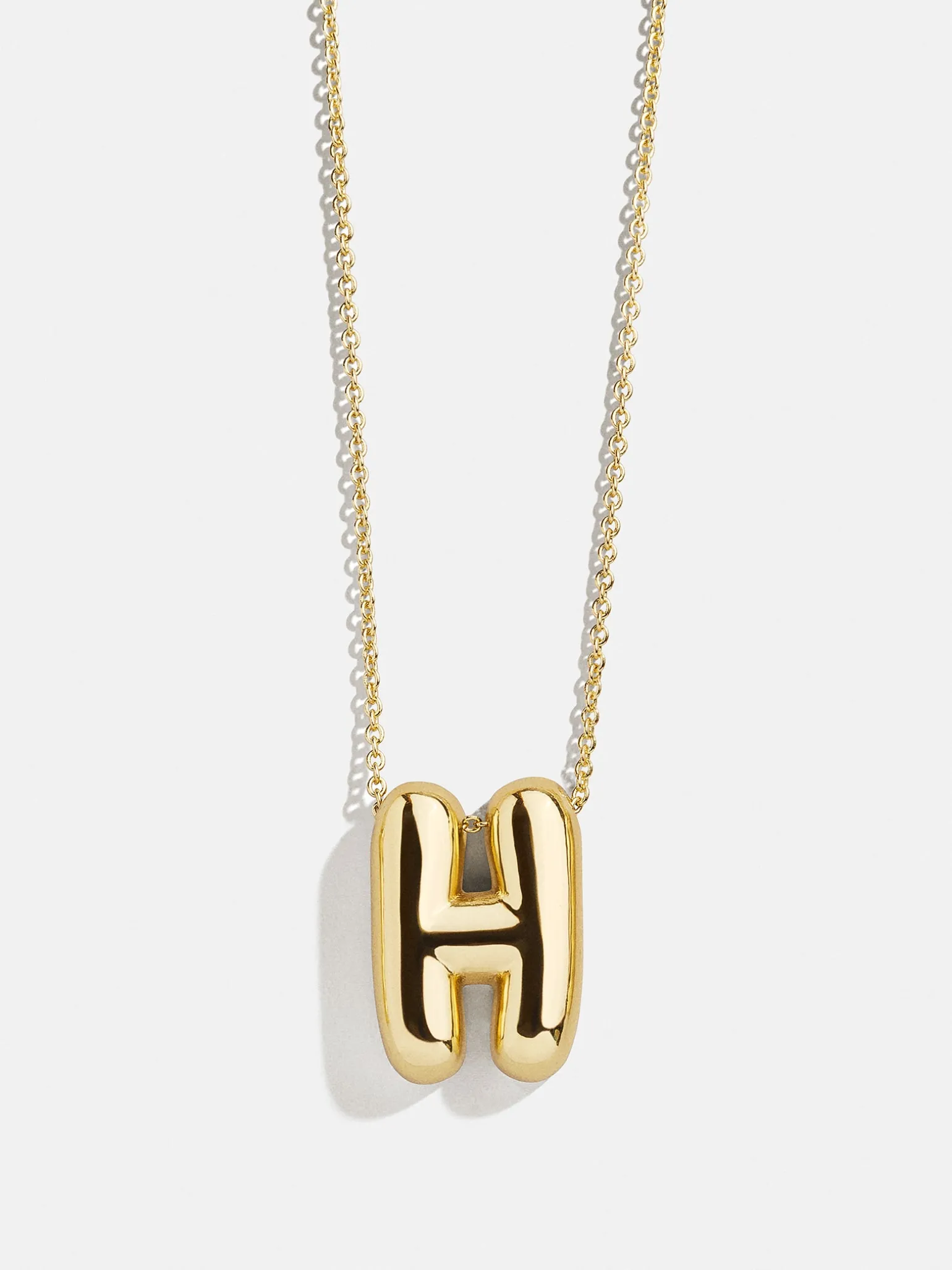 Kids' Bubble Initial Necklace - Gold