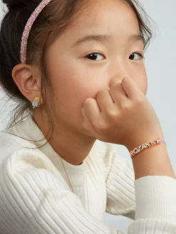 Kids' Custom Cord Bracelet - Purple