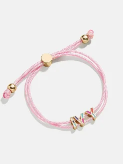 Kids' Custom Cord Bracelet - Pink