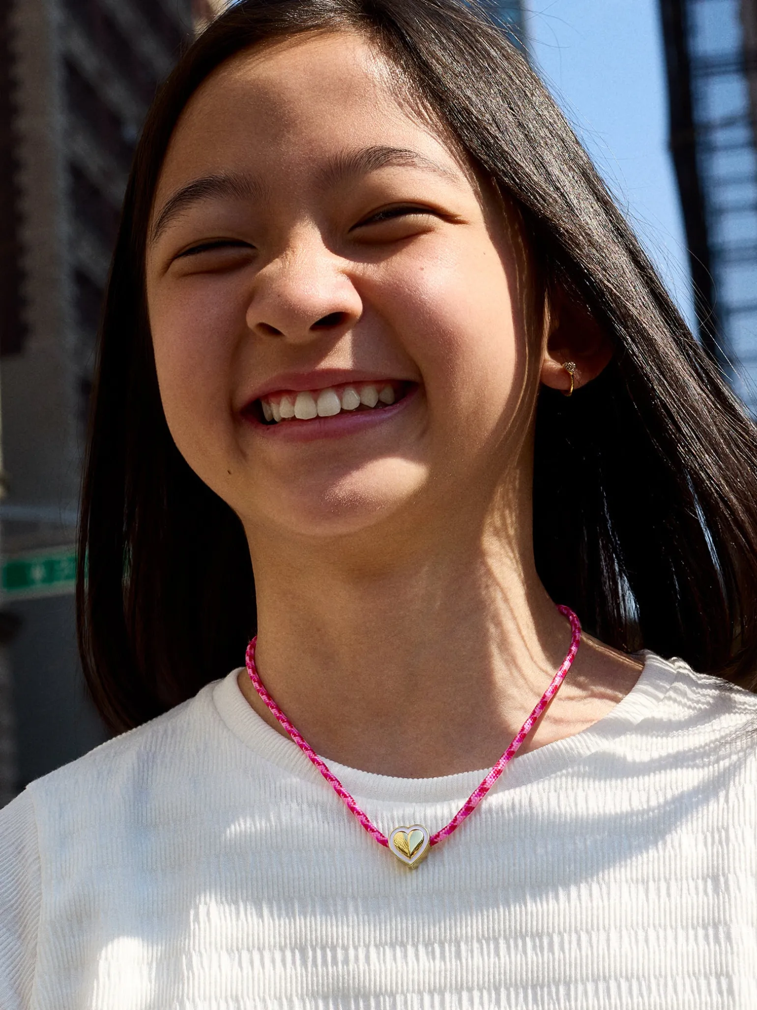 Kids' Heart to Heart Friendship Necklace Set - Heart