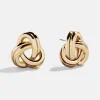Kylie Gold Knot Earrings - Gold