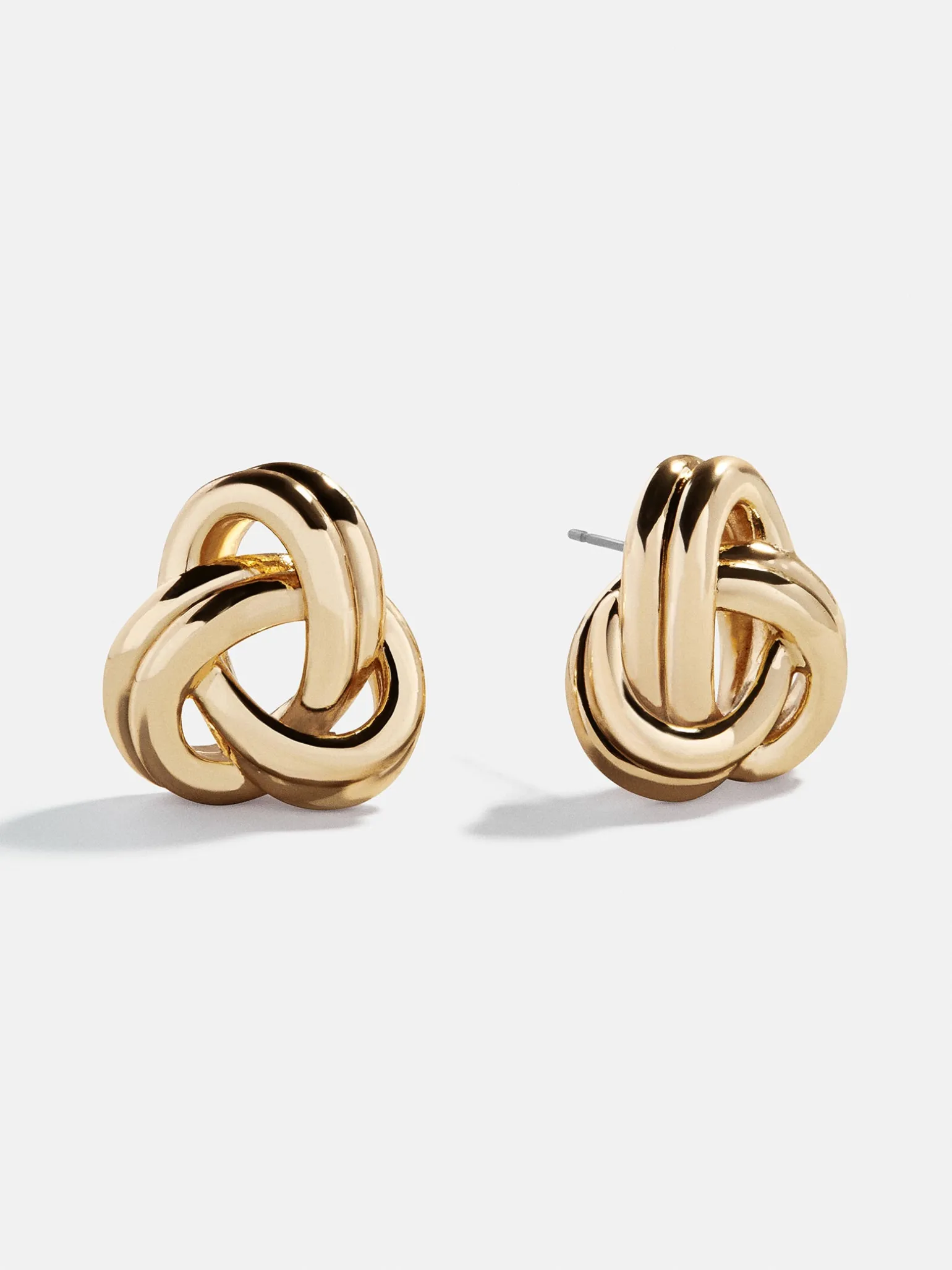 Kylie Gold Knot Earrings - Gold