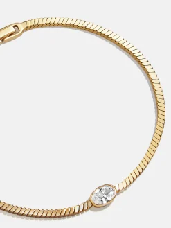 Lana 18K Gold Vermeil Bracelet - Gold/Pavé