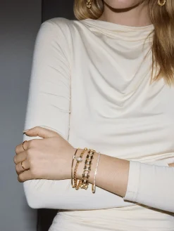 Lana 18K Gold Vermeil Bracelet - Gold/Pavé