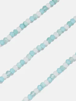 Lena Semi-Precious Layered Necklace - Turquoise