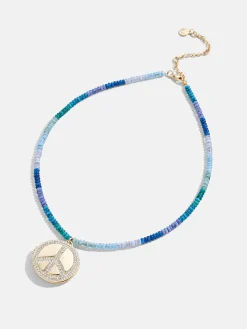 Lil' Peacemaker Kids’ Locket Necklace - Peace Sign