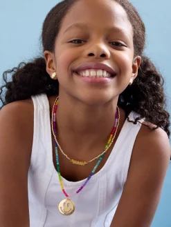 Lil' Smiley Kids’ Locket Necklace - Smiley Face