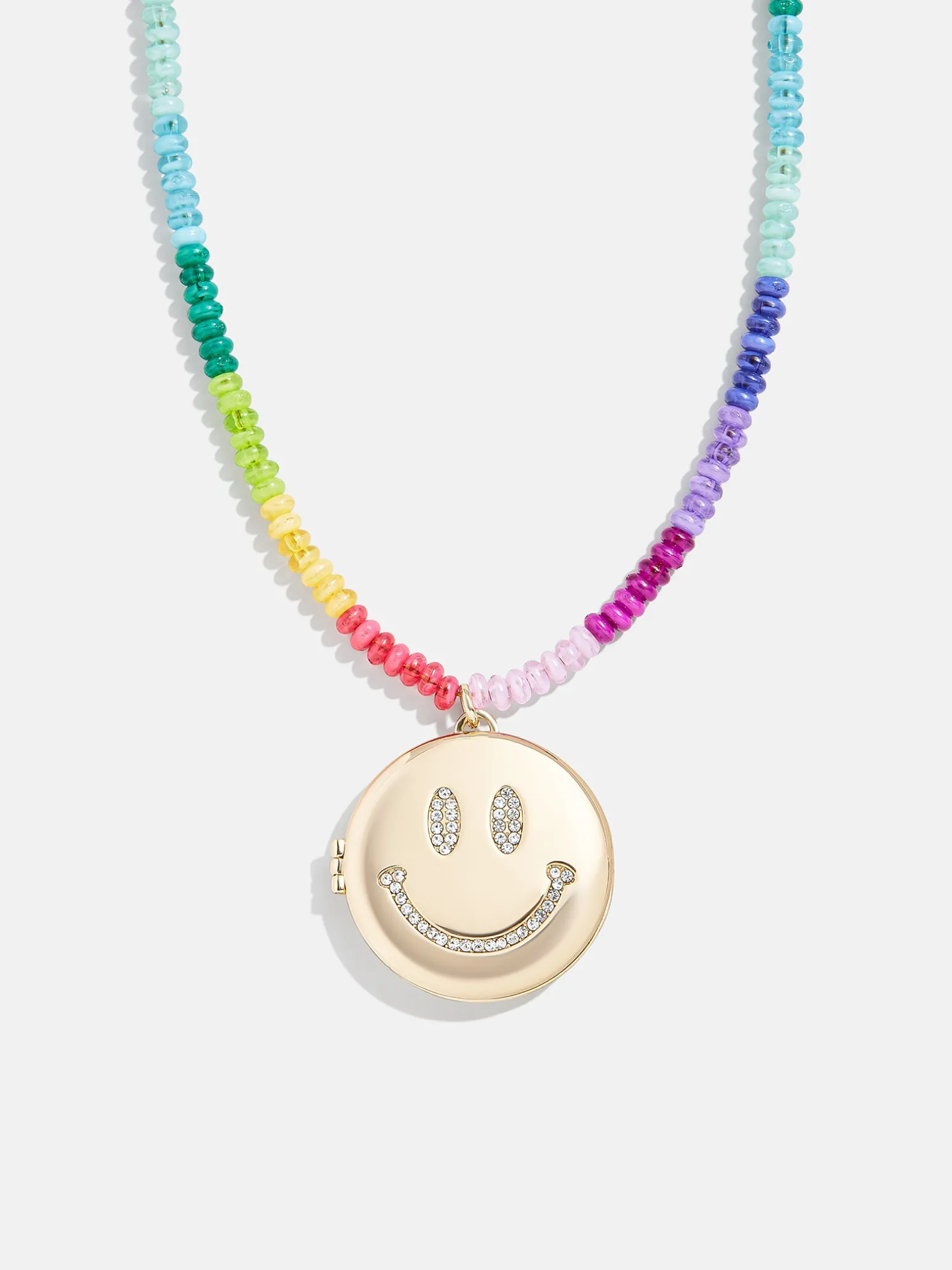 Lil' Smiley Kids’ Locket Necklace - Smiley Face