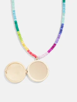 Lil' Smiley Kids’ Locket Necklace - Smiley Face