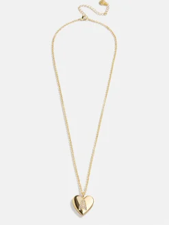 Little Love Kids' Initial Heart Necklace - Gold