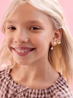 Little Romantic Kids' Clip-On Earring Set - Heart