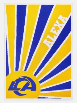Los Angeles Rams NFL Custom Blanket - Los Angeles Rams