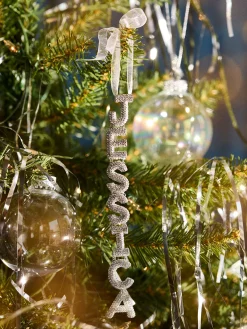 Love At Frost Sight Custom Ornament - Silver