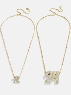 Lucky Number Bubble Necklace - Two Numbers